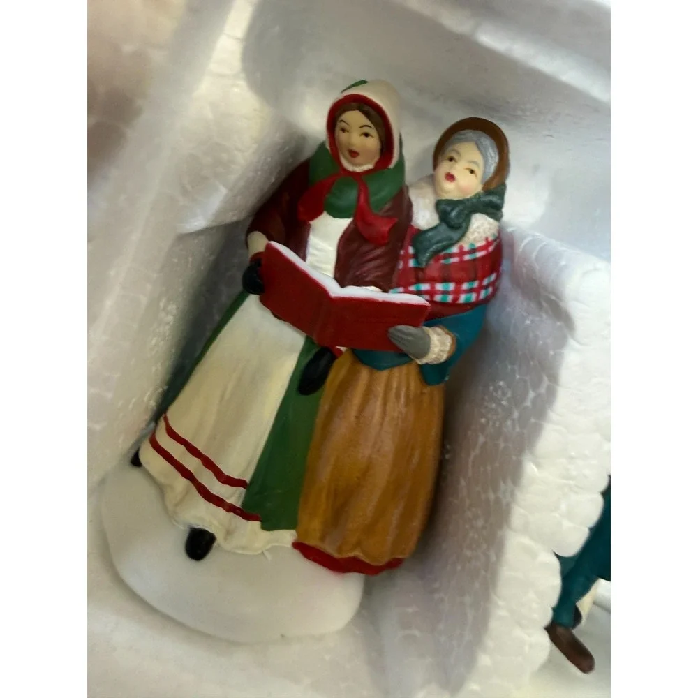 Dept 56 Heritage Village Christmas Carolers Set of 3 Dickens Village Accessory